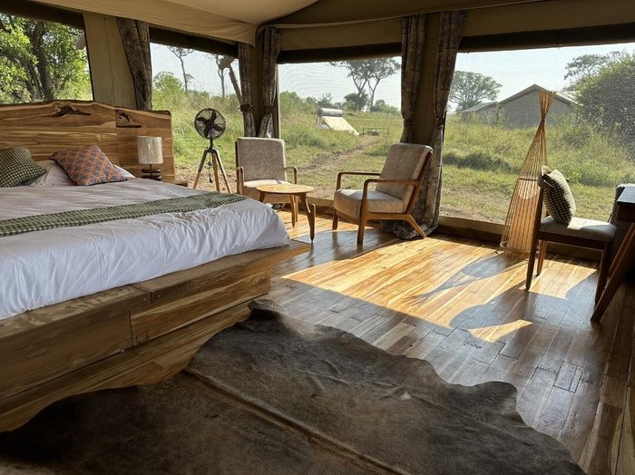 MALAIKA MARA RIVER LUXURY CAMP (Manchira, Tanzania) - foto's, reviews ...