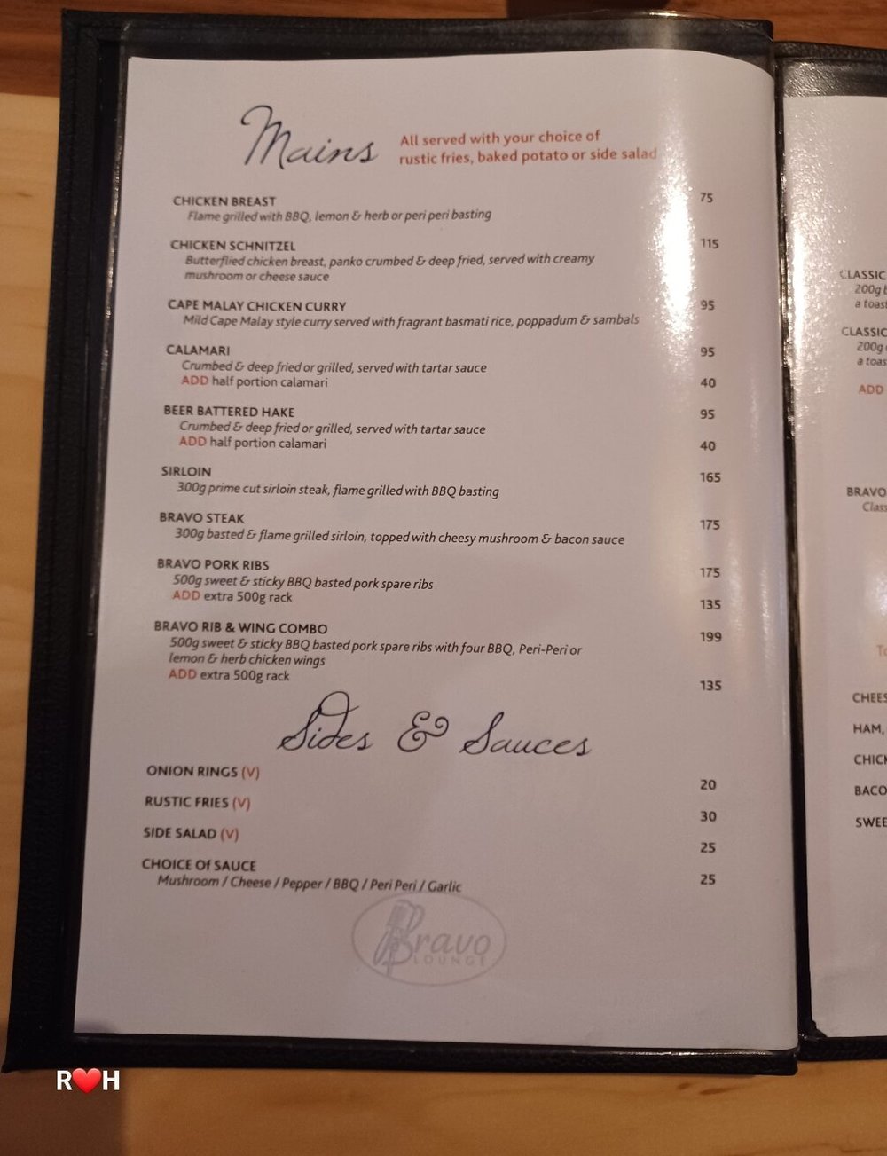 BRAVO LOUNGE, Mossel Bay - Restaurant Avis, Numéro de Téléphone ...