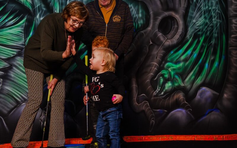 GlowGolf familie uitje