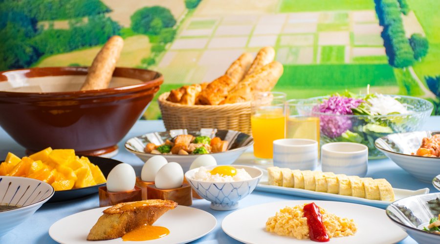 breakfast buffet Japanese buffet Tohoku Ranch