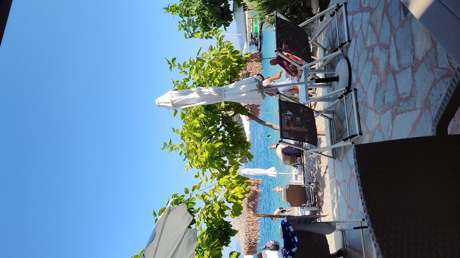 View from the restaurant