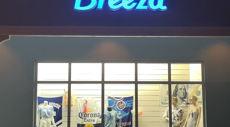 Breeza Riviera Beach Nighttime Photo