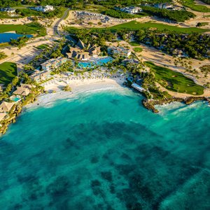 Aerial shot of Eden Roc Cap Cana