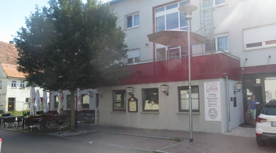 Das Hotel am Haupteingang
