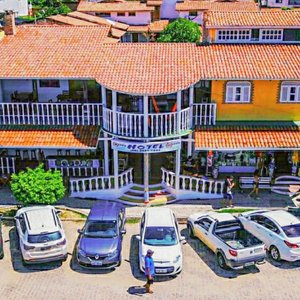 Fachada do hotel 