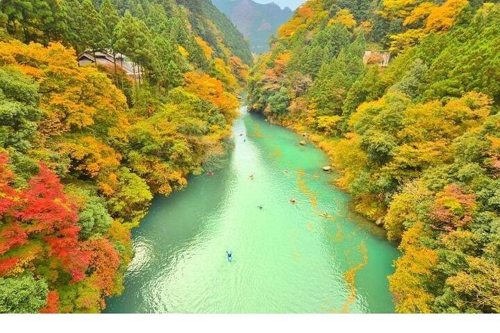 秋の紅葉時期がステキ - 鈍川渓谷のクチコミ - じゃらんnet
