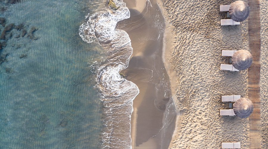Beach Aerial View