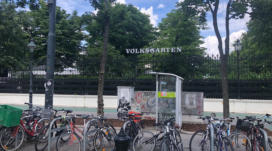 Volksgarten - Eingang