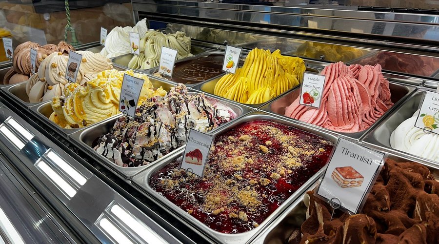 Artisanal Gelato, made fresh everyday