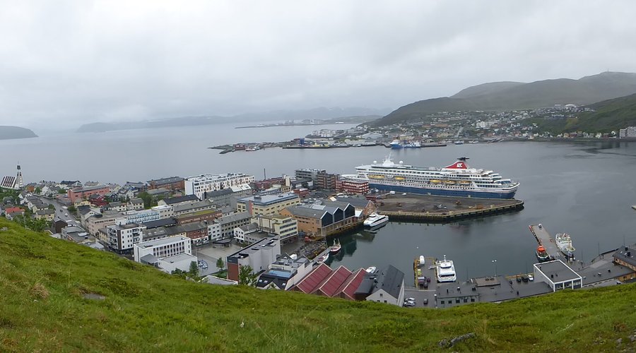 Panaoramic view of Hammerfest