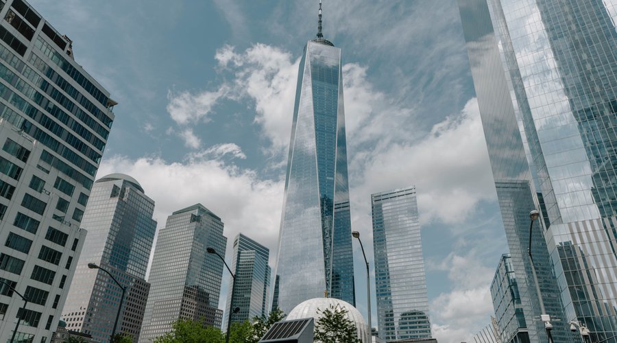View of One World Trade