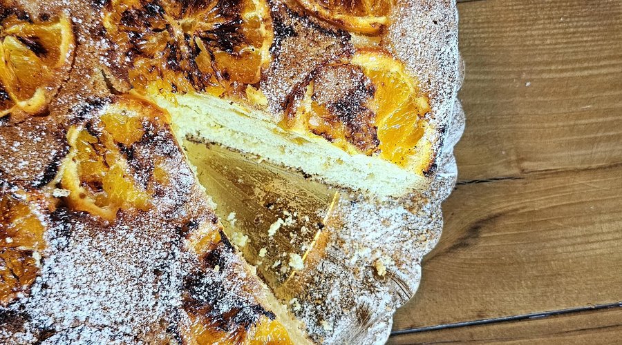 Torta con arance di stagione 2d2