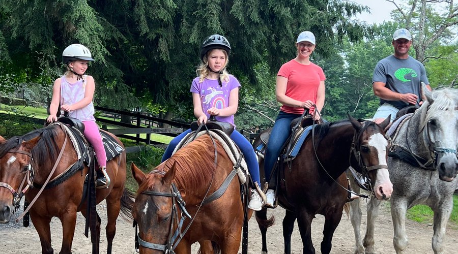 Fun Family Activities on horseback.