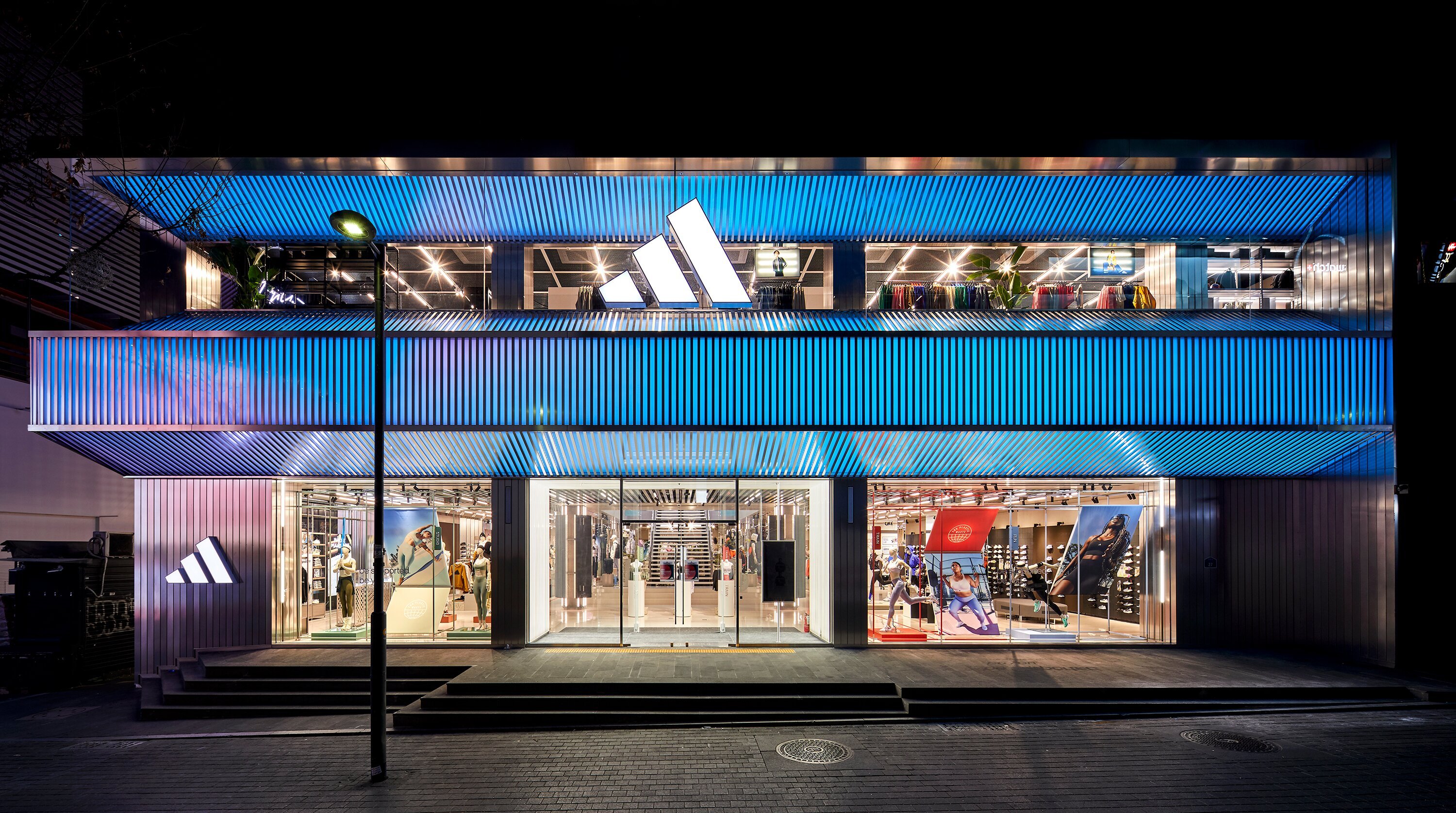 Adidas flagship store on sale