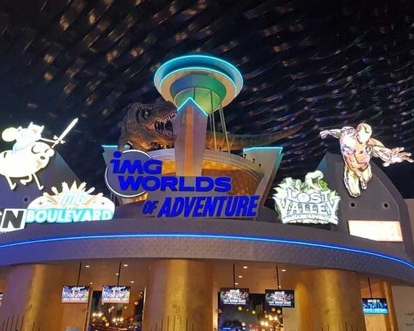 2024 (Dubai) IMG World of Adventure Tickets with Sharing Transfers
