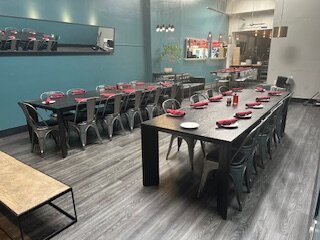 Event space available with seating up to 50.