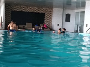 Piscina y playa