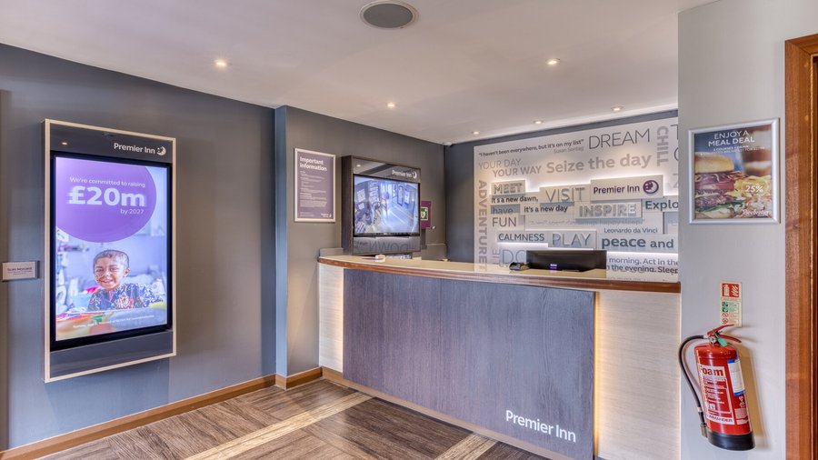 Premier Inn Arundel reception