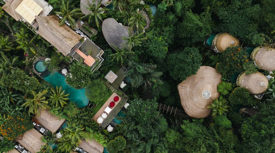 Bird eye view of Udaya