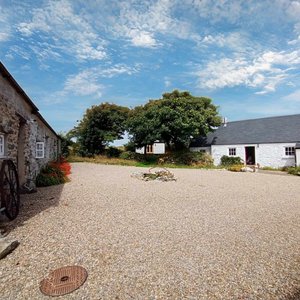The main yard of cottages