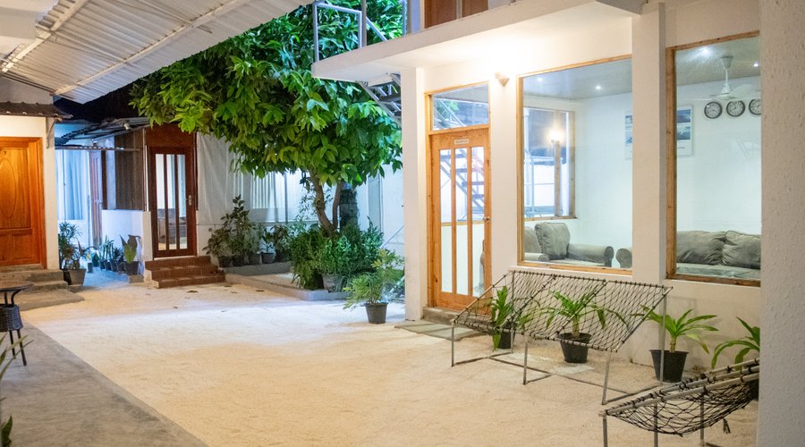 The view of the ground floor