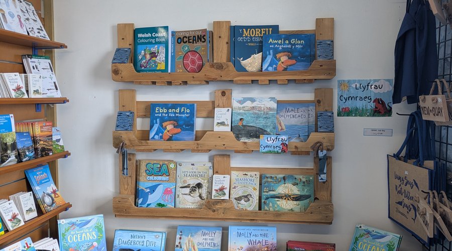 We have a variety of sea themed books and guides to choose from at our gift shop for all ages!