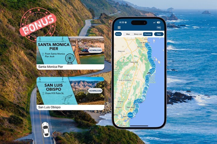 2025 Highway 1 Pacific Coast Highway Self-Guided Driving Tour 