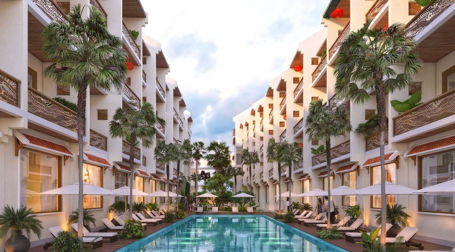 From brunch to dusk, unwind in the fun poolside setting of Swim City. Dip into delicious all-day international favourites such as signature pizzas, BBQ grilled meats, tacos, burgers, ice cream discoveries, cocktails, juices, a choice of 10 draft beers, and much more.  Fresh, fun, family-friendly and engaging, Swim City is your place to eat, drink, hang out with friends, listen to DJ vibes, watch a movie and feel completely relaxed while in Hoi An.