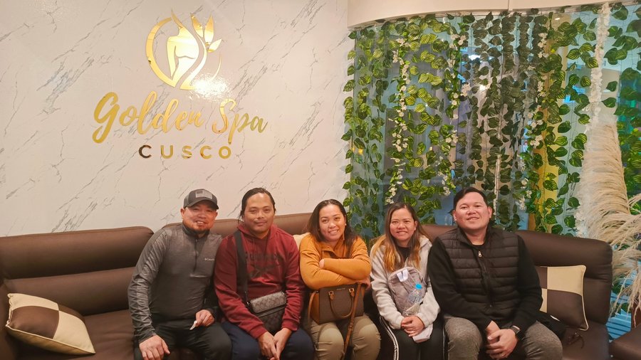 Agradecemos a nuestros amigos por su visita a Golden Spa Cusco.