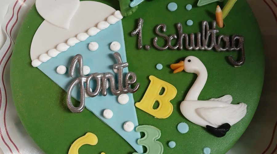 Kuchen zur Einschulung