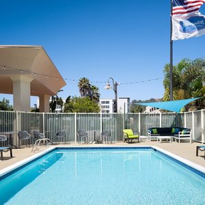 Outdoor heated pool