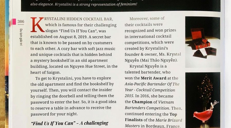Krystalini in the newspaper