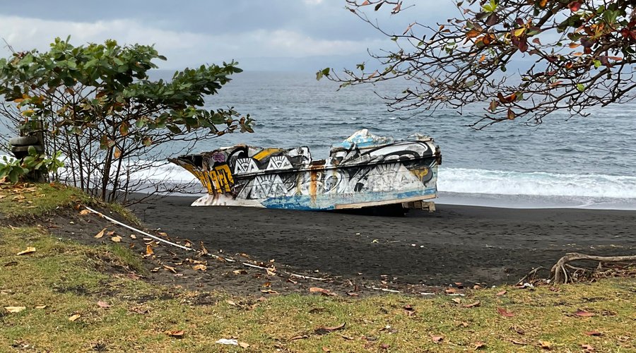 Murals on the beach