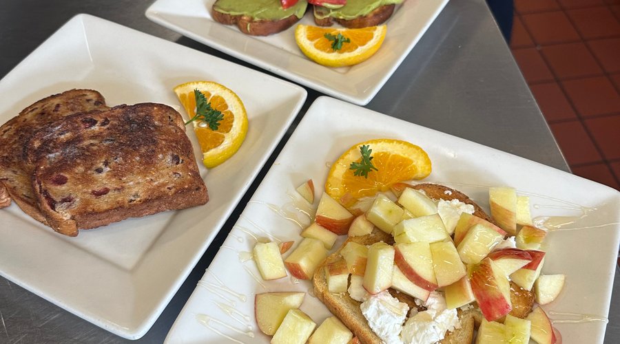 Breakfast lunch and dinner we are here for you all day!