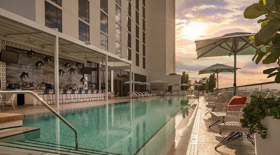 Heated Outdoor Infinity Pool