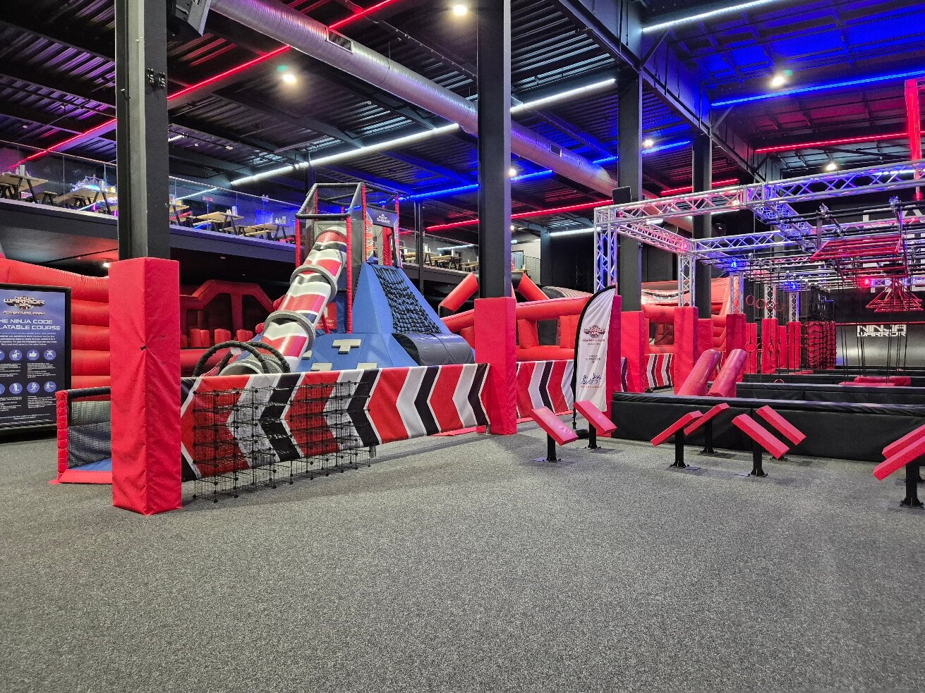 Ninja warrior trampoline park hotsell