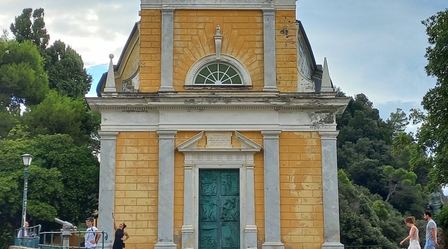 Chiesa di San Giorgio. Portofino. (20.8.24).