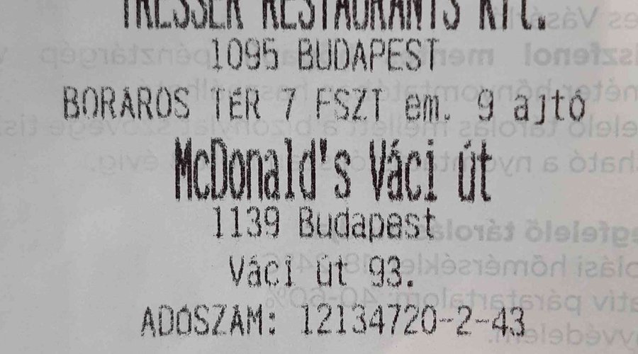 McDonald's - Vaci ut 
