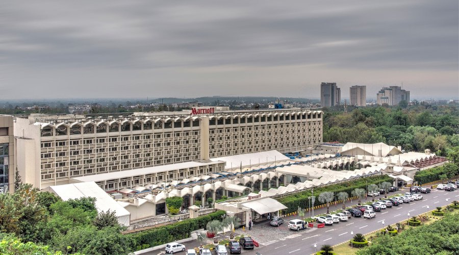 Aerial view of Islamabad Marriott Hotel