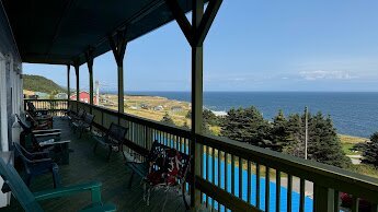 View from the deck
