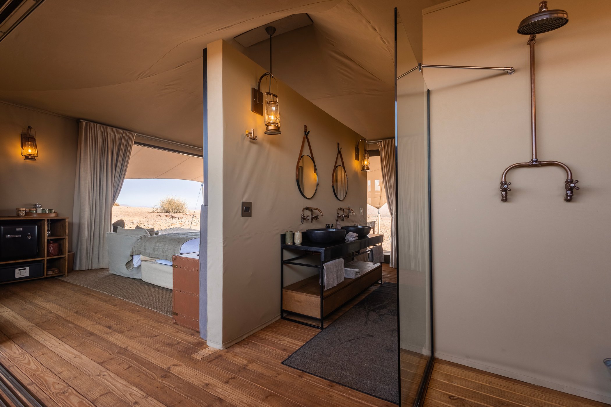 Desert Rhino Camp by null
