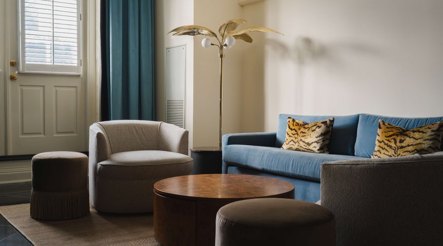 Bourbon Orleans lofted suite from the 2024 renovation. 