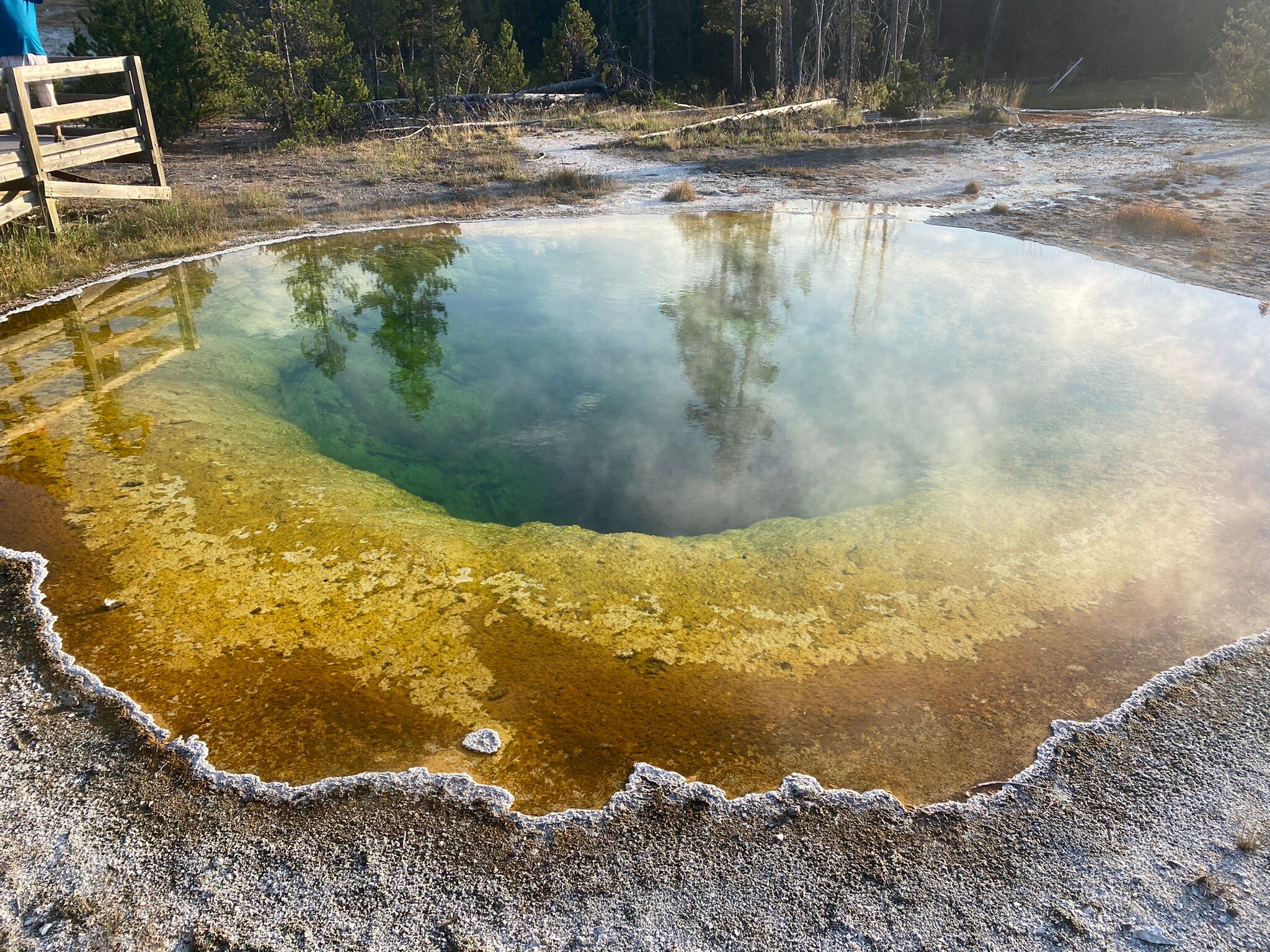 Morning glory pool hike hotsell