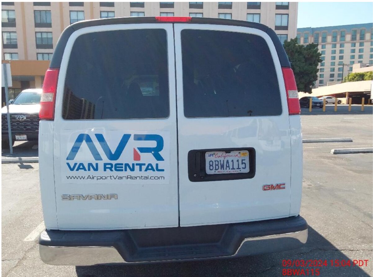 Avr van rental lax shops