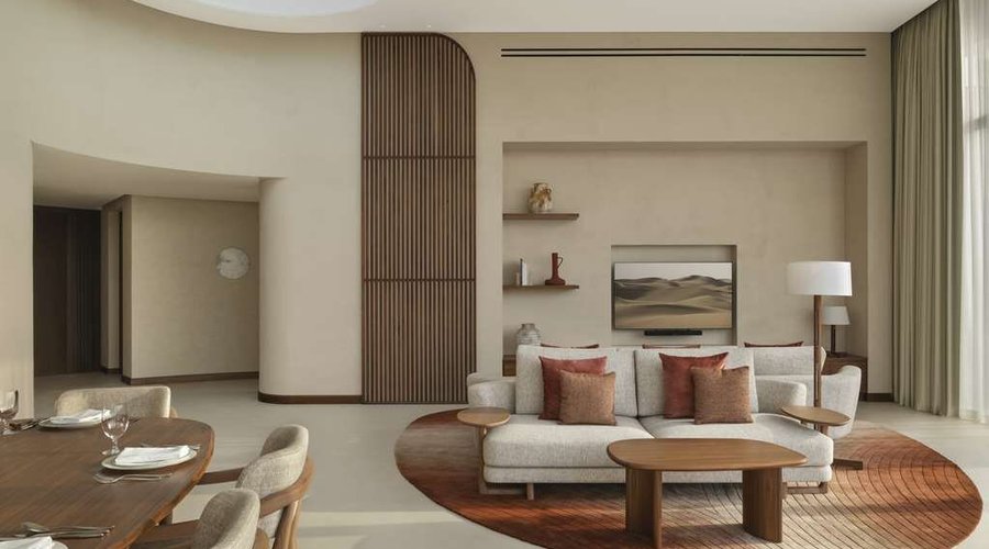 DesertPoolVilla Living Dining