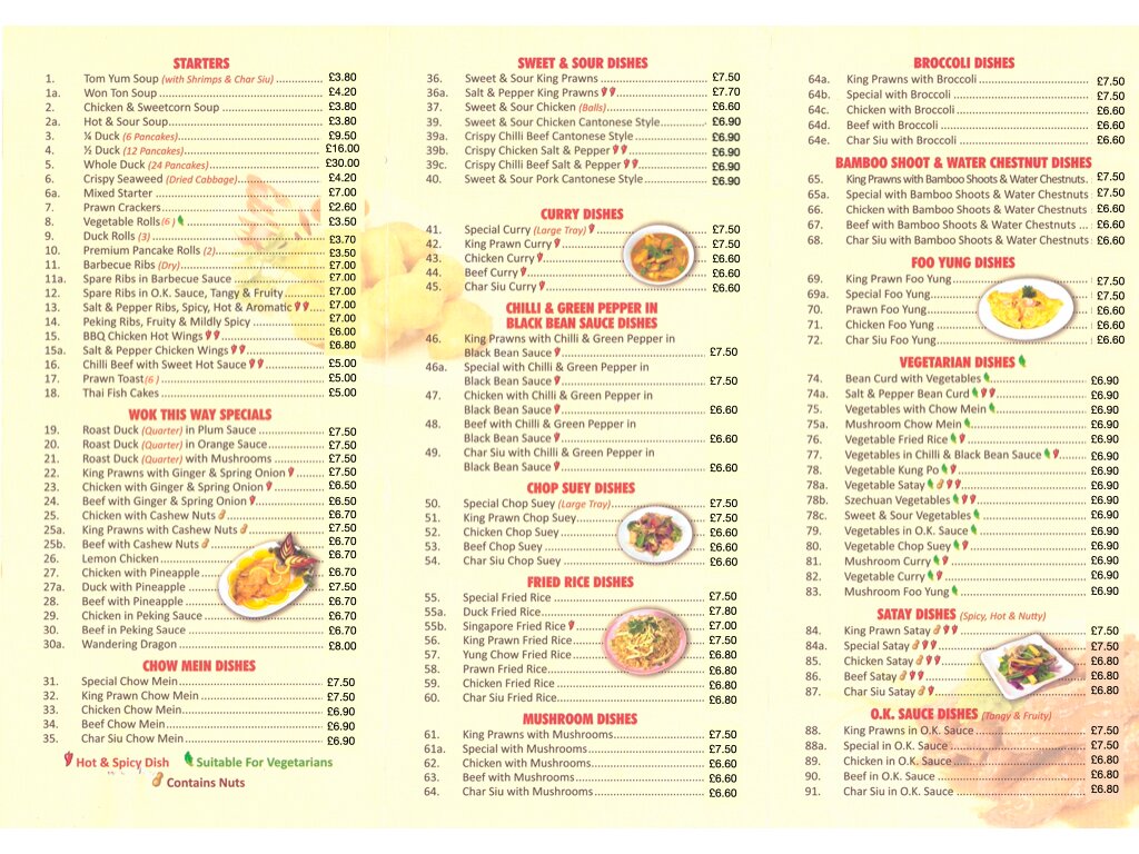 WOK THIS WAY Sheffield Restaurant Reviews Photos Phone Number Tripadvisor