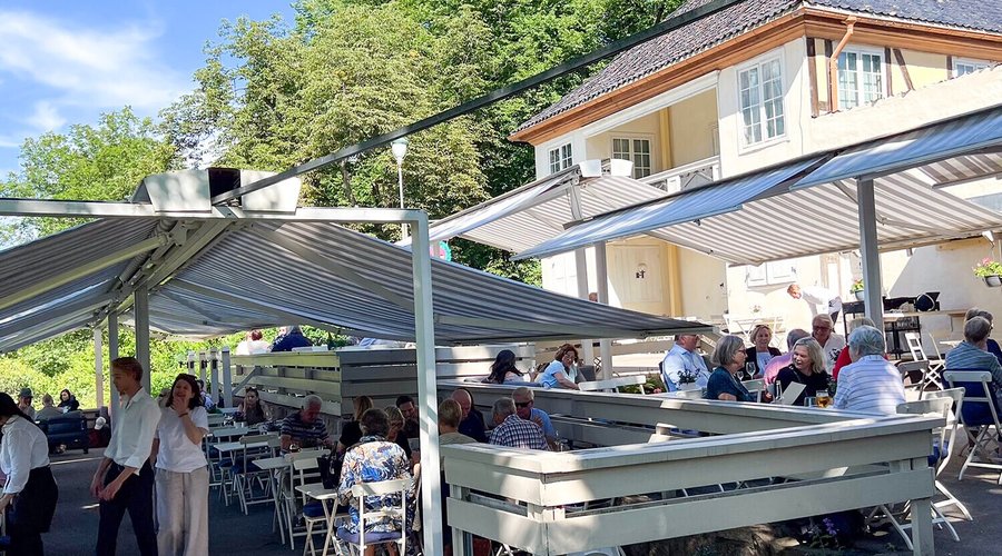 Summer is a busy time at Herregårdskroen.