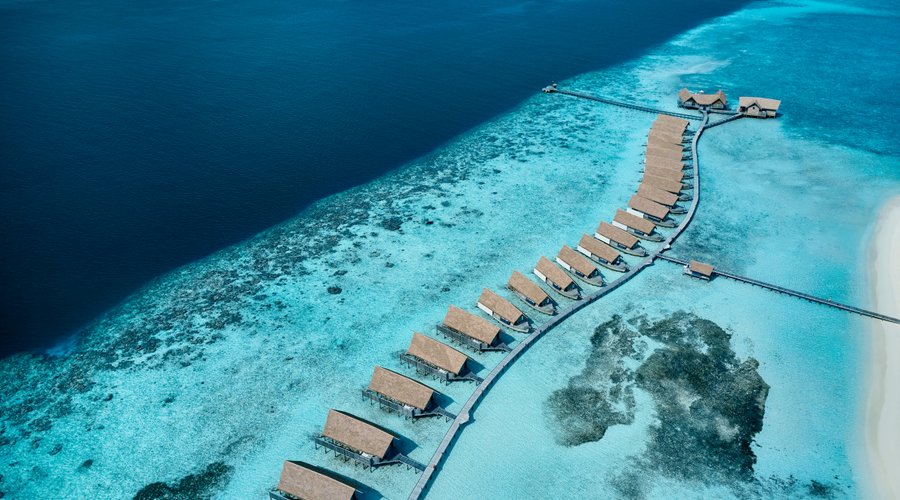 Aerial Water Villas