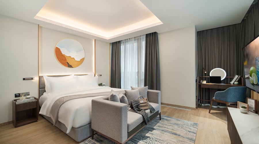 Master Bedroom of 2- Bedroom Suite