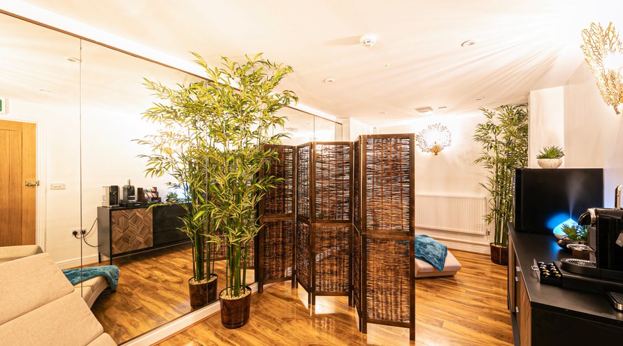 Relaxation room at The Beaches Hotel and Spa